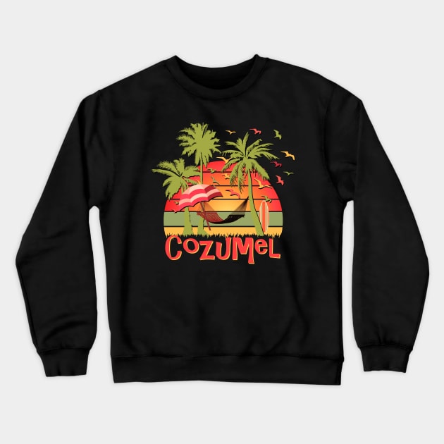 Cozumel Crewneck Sweatshirt by Nerd_art